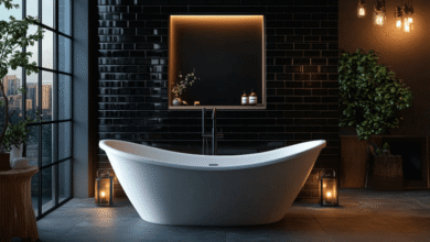 The required blueprint for contemporary bathrooms: All the components and materials necessary